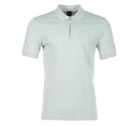 Passerzip Short Sleeve Polo 043 Silver, Large