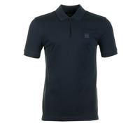 Passerzip Short Sleeve Polo 404 Dark Blue, Medium