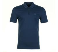 Passerzip Short Sleeve Polo 464 Open Blue, Large