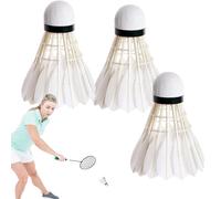 PASSI Badminton Ball, Shuttlecock Feather Badminton Balls, Badminton Feather Shuttlecocks, High Speed Badminton Balls, Badminton Shuttle Set For Playground, Good Flight And Durable Shuttles
