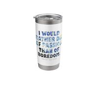 Passion Art Quote by Van Gogh Design Stainless Steel Insulated Tumbler