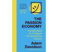 PASSION ECONOMY by Adam Davidson Paperback Self Help Business