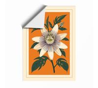 Passion Flower Study Botanical Unframed Wall Art Print A3 (42×29.7cm), Wall Decor for Living Room, Bedroom, Office & Home, Art Gift