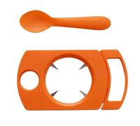 Passion Fruit Opener, Ergonomic Kitchen Tool for Peeling with Spoon, Mengustan Cutter | For Home Use, Restaurant, Party, Picnic, Camping