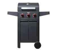 Passion Grills BBQ Ohio 3-Burner Gas Grill - Black | Premium Outdoor Cooking Ideal for BBQ Parties & Grilling Enthusiasts