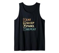 Passion in The Loop Eat Sleep Padel Repeat Tank Top
