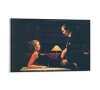Passion Overflow by Jack Vettriano Wall Art Prints Canvas Wall Art Picture Prints Hanging Photo Decor Home Posters Artworks 08x12inch(20x30cm)