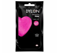 (Passion Pink) DYLON Hand Fabric Dye Sachet For Clothes & Soft Furnishings, 50g