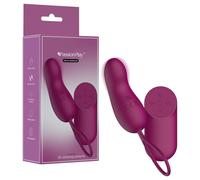 Passion Play - silicone vibrating love egg (purple)