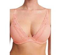 Passionata Womens Brooklyn Plunge T-Shirt Bra - Pink Polyamide - Size 34C