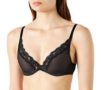 Passionata Women's Brooklyn T-Shirt Bra, Black (Schwarz 11), 38D (Manufacturer Size: 85D)