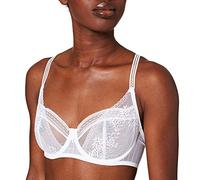 Passionata Women's Maddie 47H1 Demi Bra, Sheer, White, 32B
