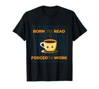 Passionate About Reading, a Lover of Books,Committed to Work T-Shirt