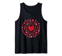 Passionate Burst of Affection Design Tank Top