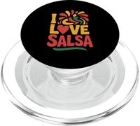 Passionate I Love Salsa Dance Groove PopSockets PopGrip for MagSafe