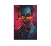 Passionate Man And Wine Glass Oil Painting Poster Poster Decorative Painting Canvas Wall Posters And Art Picture Print Modern Family Bedroom Decor Posters 16x24inch(40x60cm)