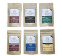 Passionately Authentic Spice Blends | Rogan Josh + Black Pork + Paneer Tikka Masala + Mangalorean Chicken Sukka + Bhuna + Onion Bhaji | 100% natural | Gluten Free | 6 Pack Spice Kits | Servings: 25