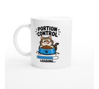 PassionCadeau Cat Mug Portion Control Loading... | Funny Cat Lover Mug - Unique Gift Idea