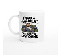 PassionCadeau Gaming Mug I'm Not A Gamer that was The Last Game | Funny Gamer Mug - Unique Gift Idea