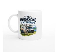 PassionCadeau Motorhome Mug The Motorhome is My Therapy | Funny Motorhome Owner Mug - Unique Gift Idea