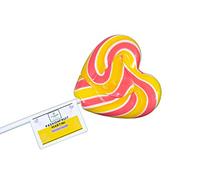 Passionfruit Martini Love Heart Lollipops 35g 1 Lollipop (1)