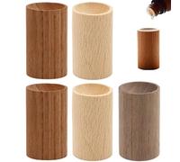 Passive Diffuser, 5PCS 2x1.2 Inch Wood Diffuser, Reusable Passive Oil Diffuser, Portable Passive Diffusers for Essential Oils, Home Office Car