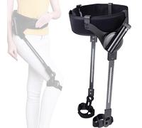 Passive Exoskeleton Leg Brace for Walking Aid, Zero-Power Gravity Assist Device with Adjustable Resistance, Lightweight Carbon Fiber Mobility Support for Rehabilitation and Natural Gait Recovery