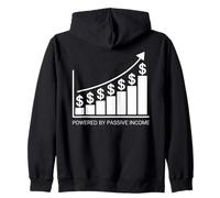 Passive Income Side Hustle Entrepreneur Growth Zip Hoodie