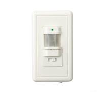 Passive infrared based light switch with motion sensing function for use in bathrooms foyers stairwells and garages where hands operation is preferred (110V)