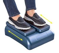 Passive Leg Exerciser Circulation Machine for Seniors Improve Blood Flow Foot Pedal Physiotherapy Equipment Home Office Use