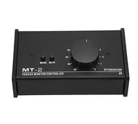 Passive Monitor Controller XLR 3.5mm Interface Large Volume Knob Mute Control for Studio Monitor Iron