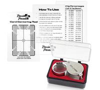Passive Paradise Card Grading Centering Tool Set for Pokemon - 30x Magnifying Tool Included - Trading Card Submission Pre-Inspection Kit