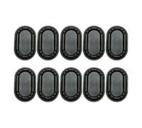Passive Radiator Diaphragm Replacement, B | Oval Rubber Surround Iron Plate Component for Multimedia Cabinet Repair