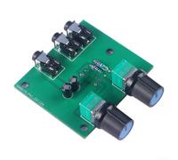 Passive Sound Board No Power Supply Required | Dual channel input, 2-in-1-out design, high fidelity audio, passive operation, compact PCB board