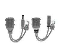 Passive Splitter Simple Wiring Power Through Ethernet Splitter for Camera Power