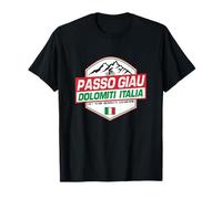 Passo Giau Cyclist Dolomites Italy Cycling Holiday T-Shirt