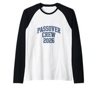 Passover Crew 2026 Jewish Seder Family Matching Holiday Raglan Baseball Tee
