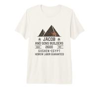 Passover Hebrew Slaves Jacob & Sons Builders Pyramids Egypt Premium T-Shirt