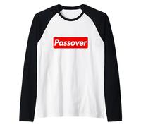 Passover Jewish Seder Family Pesach Matzah Four Question Raglan Baseball Tee