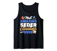 Passover Leader Leopard Print Heart Tank Top