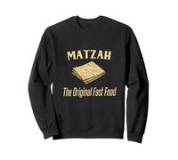 Passover Shirt Matzah The Original Fast Food, Matzo Ball Sweatshirt