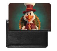 Passport And Vaccine Card Holder Happy Thanksgiving Turkey Passport Holder Passport Case Passport Covers Passport Book Passport Protector Passport Wallet International Travel, Happy Thanksgiving