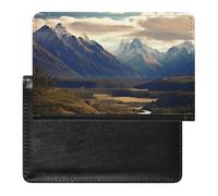 Passport Cover,Cook National Park Landscape Printed Travel Passport Holder,PU Passport Holder,Unisex Passport Holder, Cook National Park Landscape, 5.8*3.9 IN