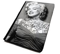 Passport Cover/Holder. Marilyn Monroe Inspired Tattoo Thug Life. Travel Protection for Your Passport.