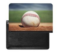Passport Cover With Card Slots Leather Passport Holders African Leopard on Rock Waterproof Passport Holder Covers Case for Travel, Baseball, One Size