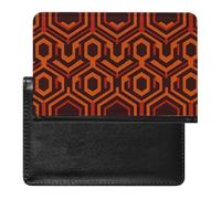 Passport Cover With Card Slots Leather Passport Holders Cute Baby Jaguar Waterproof Passport Holder Covers Case for Travel, Shining Overlook, One Size