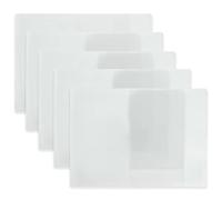 Passport Covers 5 Pack, Clear Plastic Passport Protector, Transparent Frosted Protective Passport Holders for Standard Size Passports RFID ID Card Covers Travel Organizer Accessories for Women Men