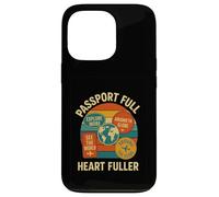 Passport Full Heart Fuller Retro Vintage Travel Design Case for iPhone 13 Pro