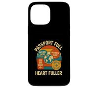 Passport Full Heart Fuller Retro Vintage Travel Design Case for iPhone 13 Pro Max