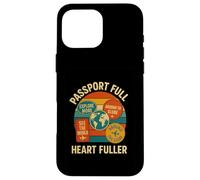 Passport Full Heart Fuller Retro Vintage Travel Design Case for iPhone 16 Pro Max